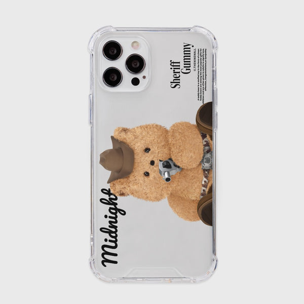 [THENINEMALL] Big Cowboy Clear Phone Case (3 types)