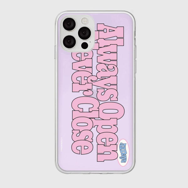 [THENINEMALL] Bold Always Open Mirror Phone Case