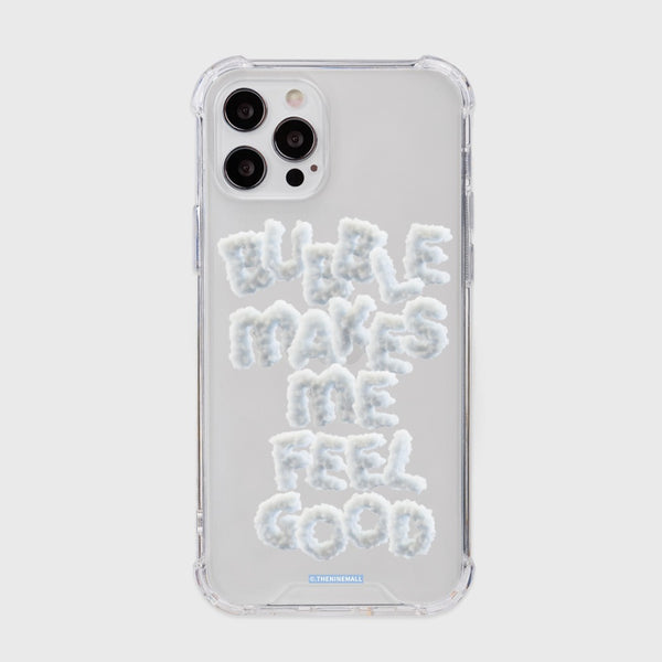 [THENINEMALL] Bubble Makes Me Clear Phone Case (3 types)