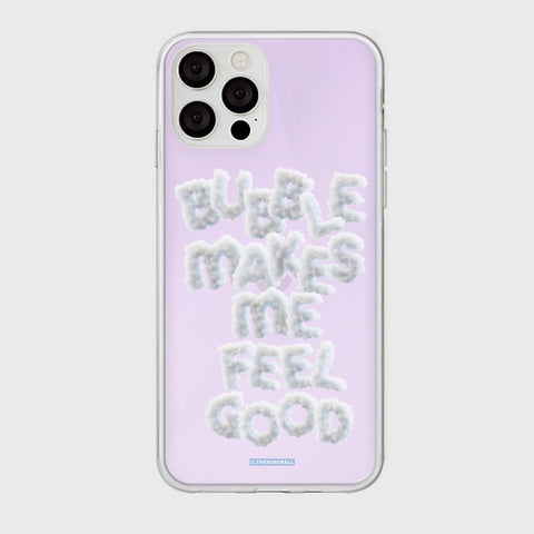 [THENINEMALL] Bubble Makes Me Mirror Phone Case