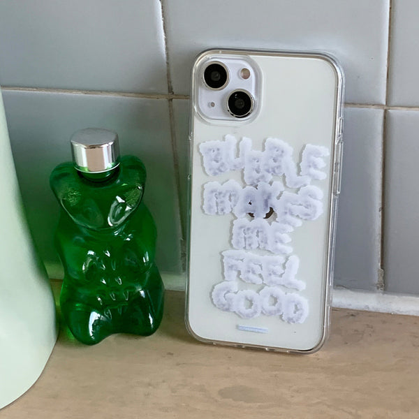 [THENINEMALL] Bubble Makes Me Clear Phone Case (3 types)