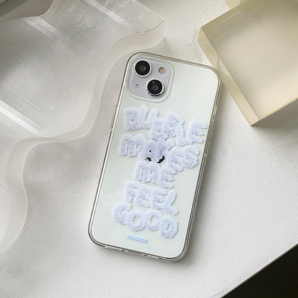 [THENINEMALL] Bubble Makes Me Clear Phone Case (3 types)