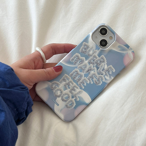 [THENINEMALL] Bubble Makes Me Hard Phone Case (2 types)