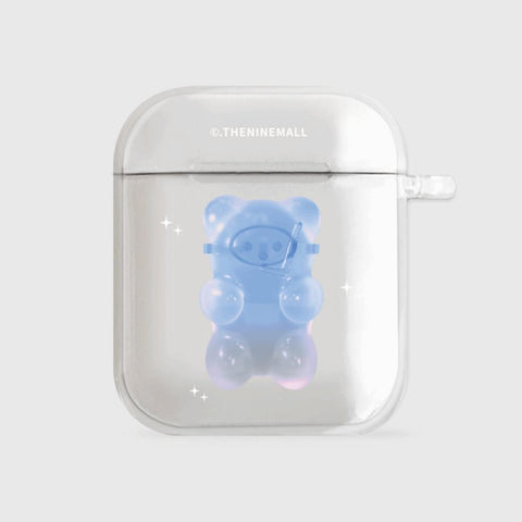 [THENINEMALL] 화이트 샌드 AirPods Clear Case