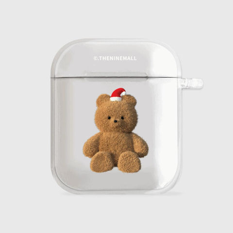 [THENINEMALL] Pattern Holiday Edition Gummy AirPods Clear Case