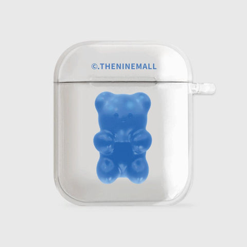 [THENINEMALL] 베이직 젤리구미 AirPods Clear Case