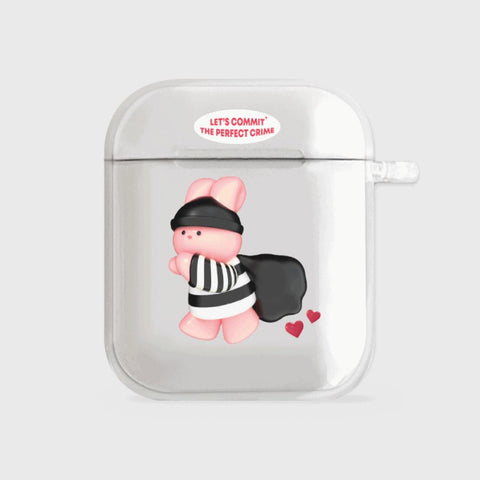 [THENINEMALL] 도둑 윈디 AirPods Clear Case