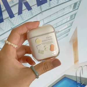 [Mademoment] 클린버터 디자인 Clear AirPods Case