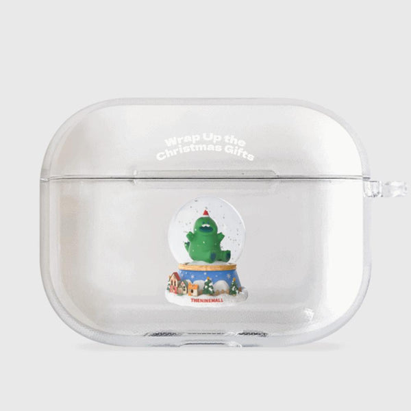 [THENINEMALL] Raptor Snowball AirPods Clear Case