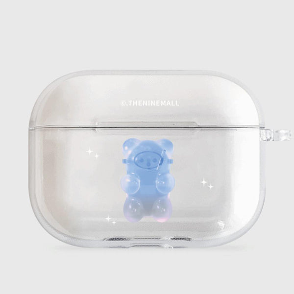 [THENINEMALL] 화이트 샌드 AirPods Clear Case