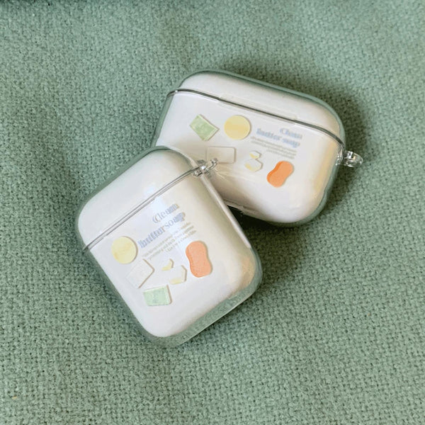 [Mademoment] 클린버터 디자인 Clear AirPods Case