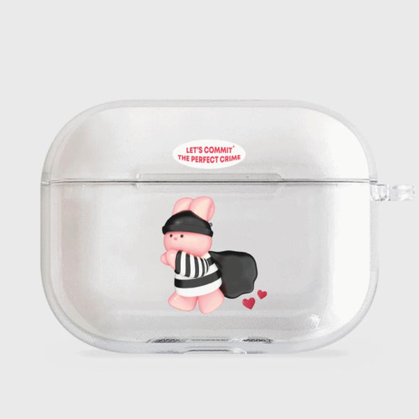 [THENINEMALL] 도둑 윈디 AirPods Clear Case