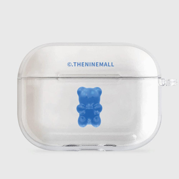 [THENINEMALL] 베이직 젤리구미 AirPods Clear Case