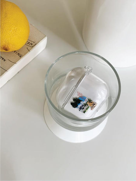 [Mademoment] 레이지포레스트 디자인 Clear AirPods Case