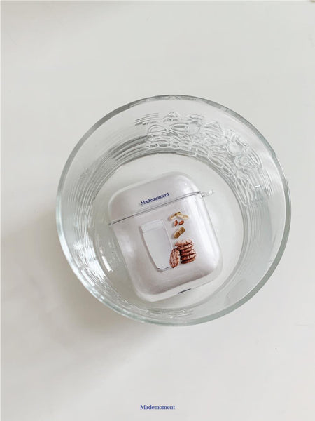 [Mademoment] 피넛밀크 디자인 Clear AirPods Case