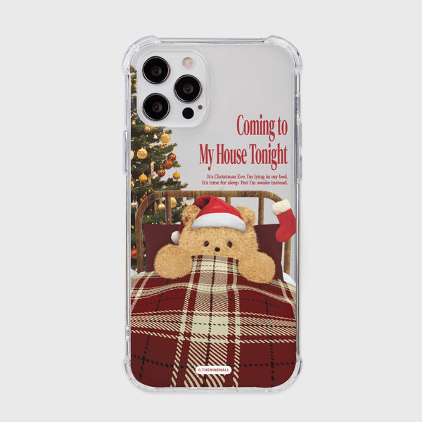 [THENINEMALL] Coming My House Clear Phone Case (3 types)