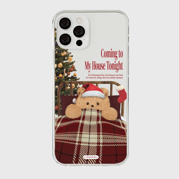 [THENINEMALL] Coming My House Clear Phone Case (3 types)