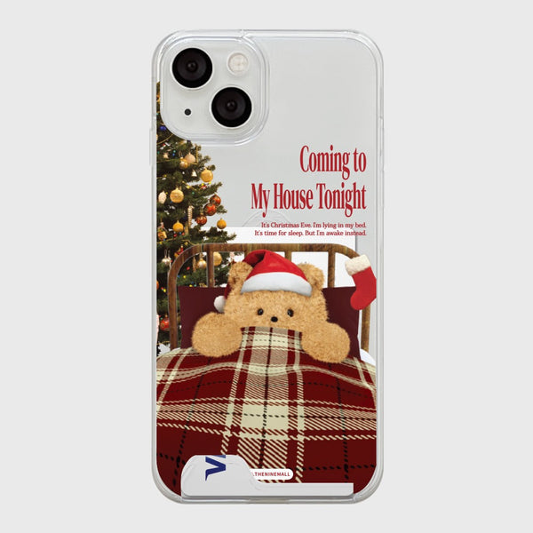 [THENINEMALL] Coming My House Clear Phone Case (3 types)