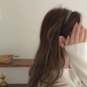 [moat] Daily Velvet Hairband -13 color