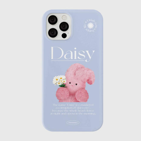 [THENINEMALL] Daisy Windy Hard Phone Case (3 types)