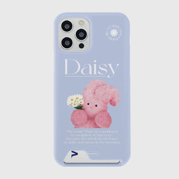 [THENINEMALL] Daisy Windy Hard Phone Case (3 types)