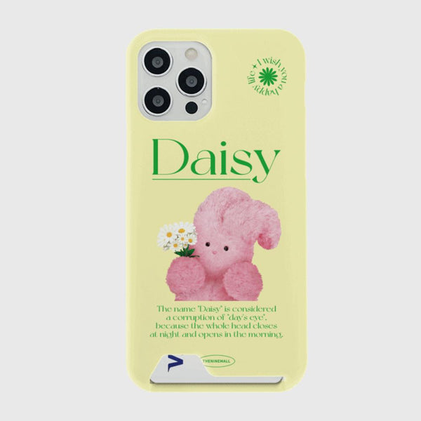 [THENINEMALL] Daisy Windy Hard Phone Case (3 types)