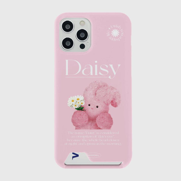 [THENINEMALL] Daisy Windy Hard Phone Case (3 types)