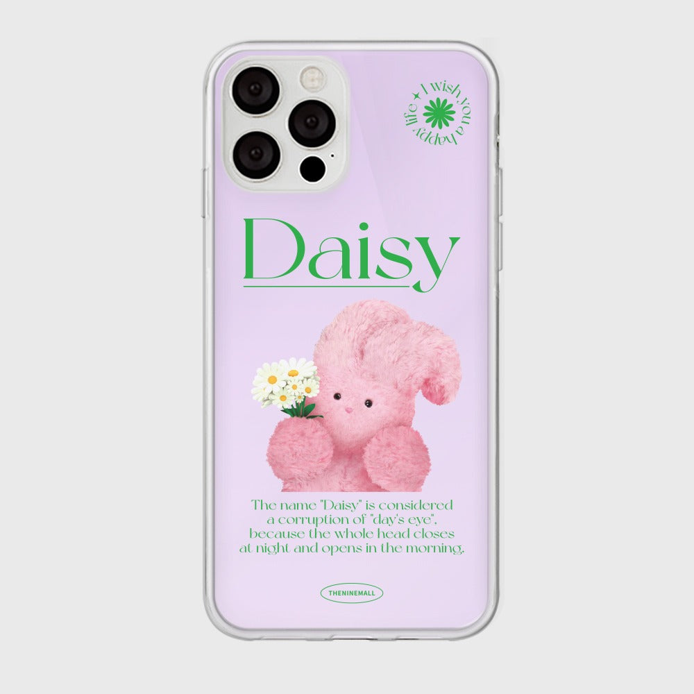 [THENINEMALL] Daisy Windy Mirror Phone Case