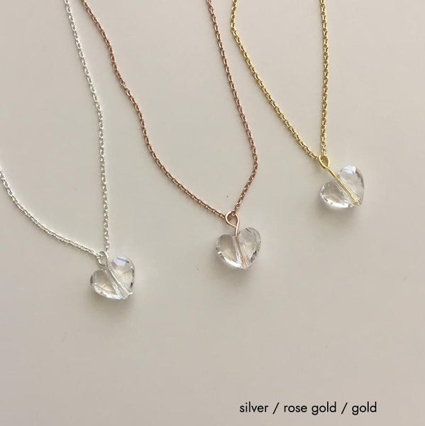 [moat] Dazzling Necklace (silver925)