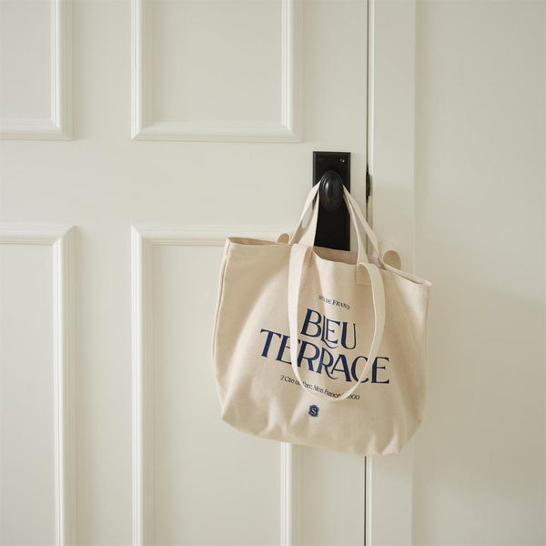 [Single Mansion] Bleu Terrace Eco Bag