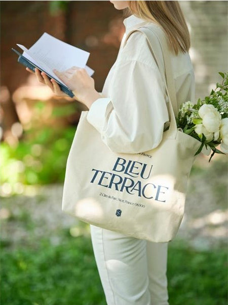 [Single Mansion] Bleu Terrace Eco Bag