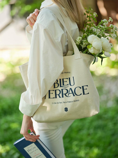 [Single Mansion] Bleu Terrace Eco Bag