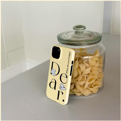 [Mademoment] Dear Molly Lettering Design Phone Case