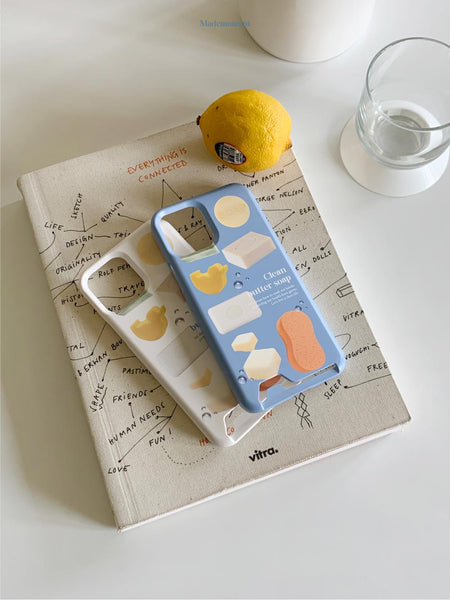 [Mademoment] 클린버터 디자인 Phone Case