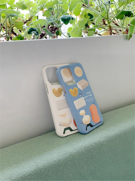 [Mademoment] 클린버터 디자인 Phone Case