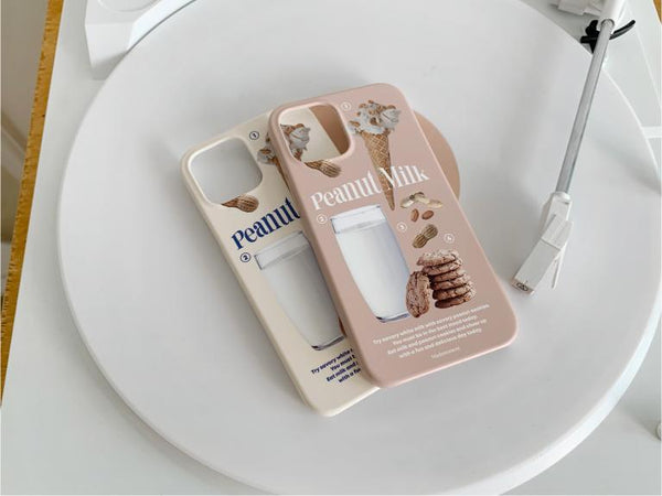 [Mademoment] 피넛밀크 디자인 Phone Case