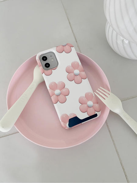 [Mademoment] 벌룬플라워 패턴 디자인 Phone Case