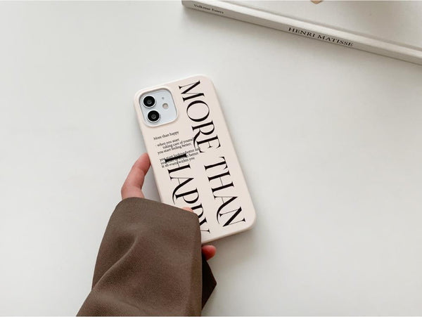 [Mademoment] 모어댄어텀 디자인 Phone Case