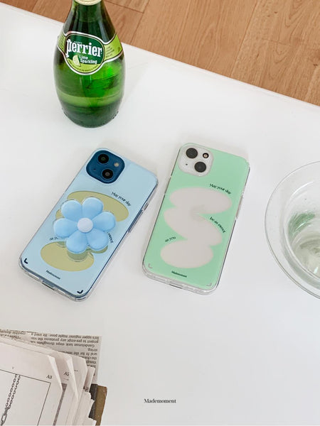 [Mademoment] 메이유얼데이 프레임 디자인 Glossy Mirror Phone Case