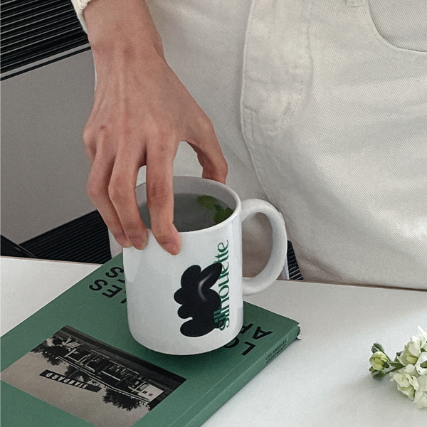 [Mademoment] Rabbit Sihouette Mug 360ml