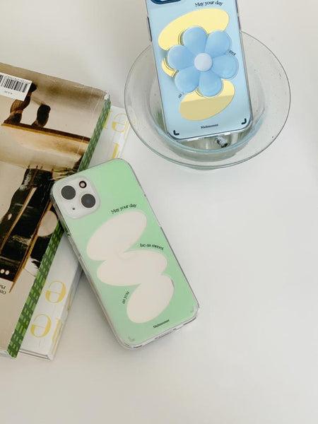 [Mademoment] 메이유얼데이 프레임 디자인 Glossy Mirror Phone Case