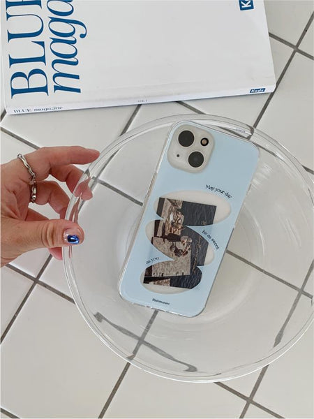 [Mademoment] 메이유얼데이 프레임 디자인 Clear Phone Case (2 Types)