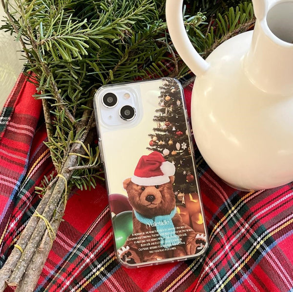 [Mademoment] TeddyStmas Design Glossy Mirror Phone Case