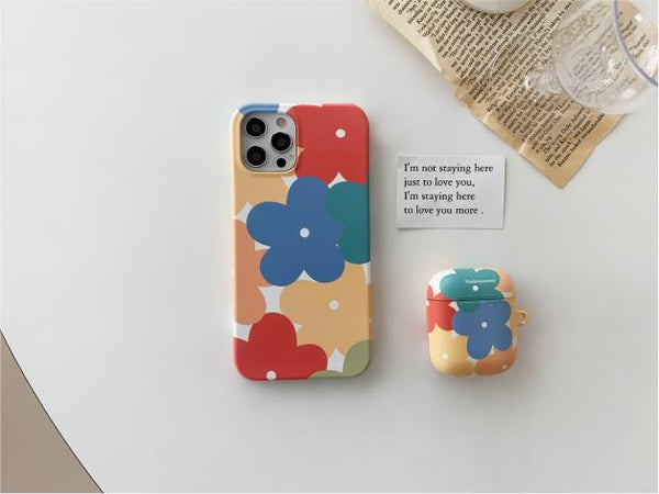 [Mademoment] 피크닉플라워 디자인 Phone Case