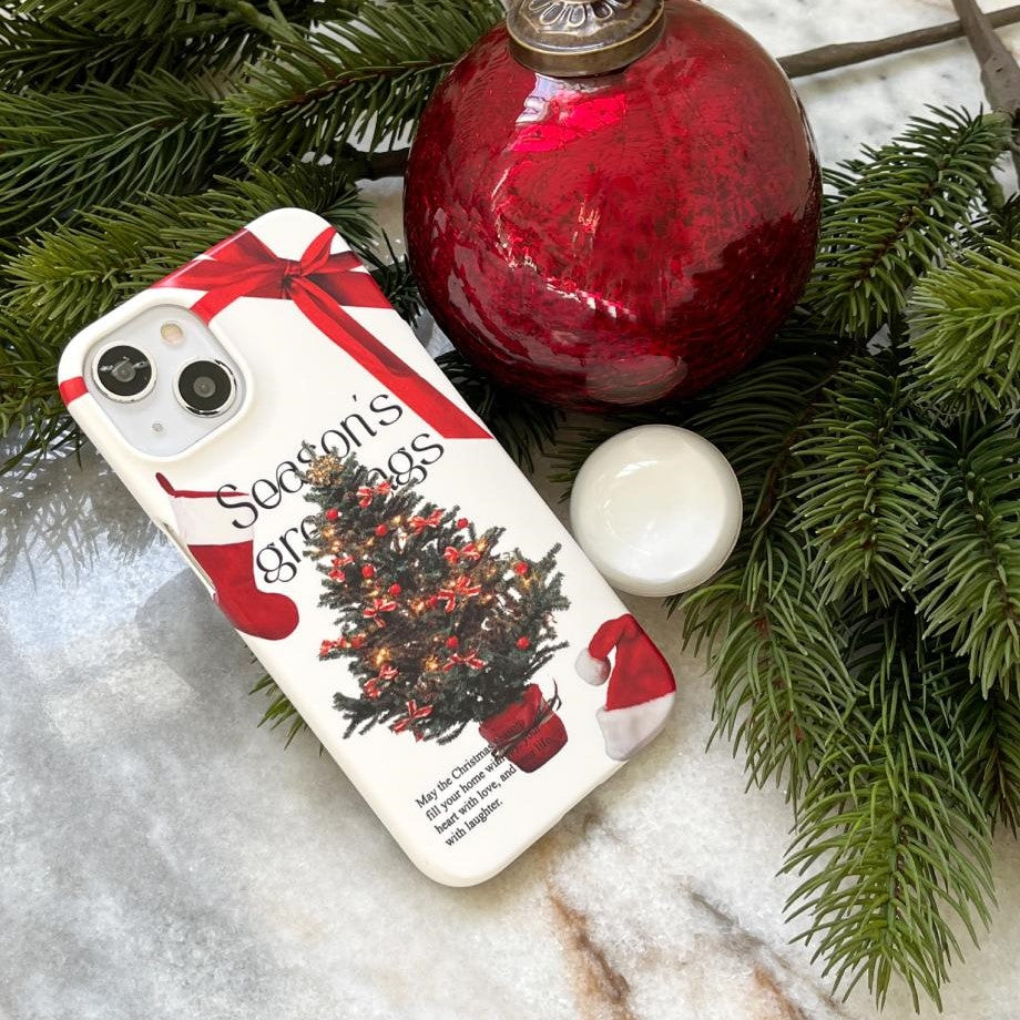 [Mademoment] Season Joy Lettering Design Phone Case