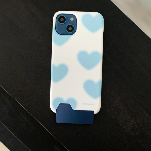 [Mademoment] Heart Gradient Pattern Design Phone Case