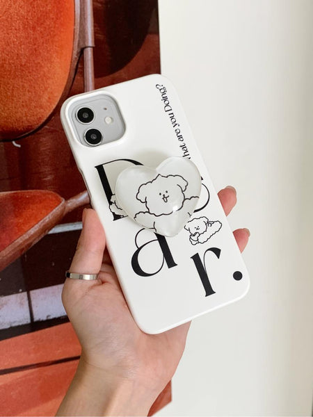 [Mademoment] Dear Molly Lettering Design Phone Case