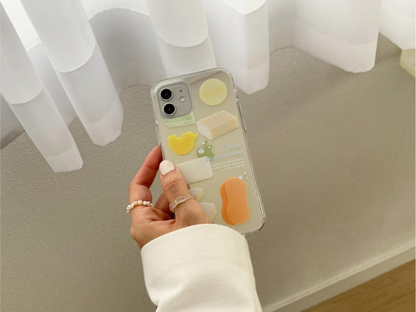 [Mademoment] 클린버터 디자인 Glossy Mirror Phone Case