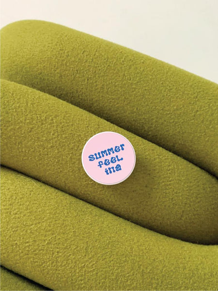 [Mademoment] Summer Feeling Lettering Design Grip Tok