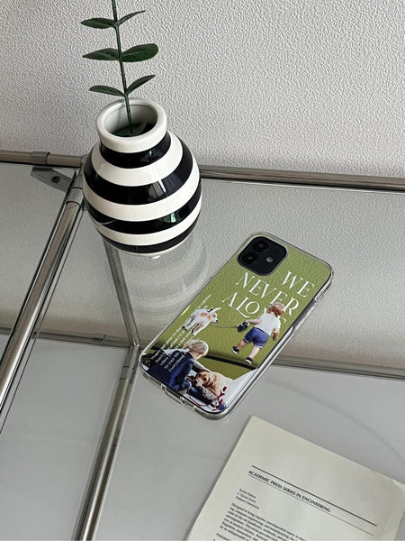 [Mademoment] 투게더라이프 디자인 Glossy Mirror Phone Case